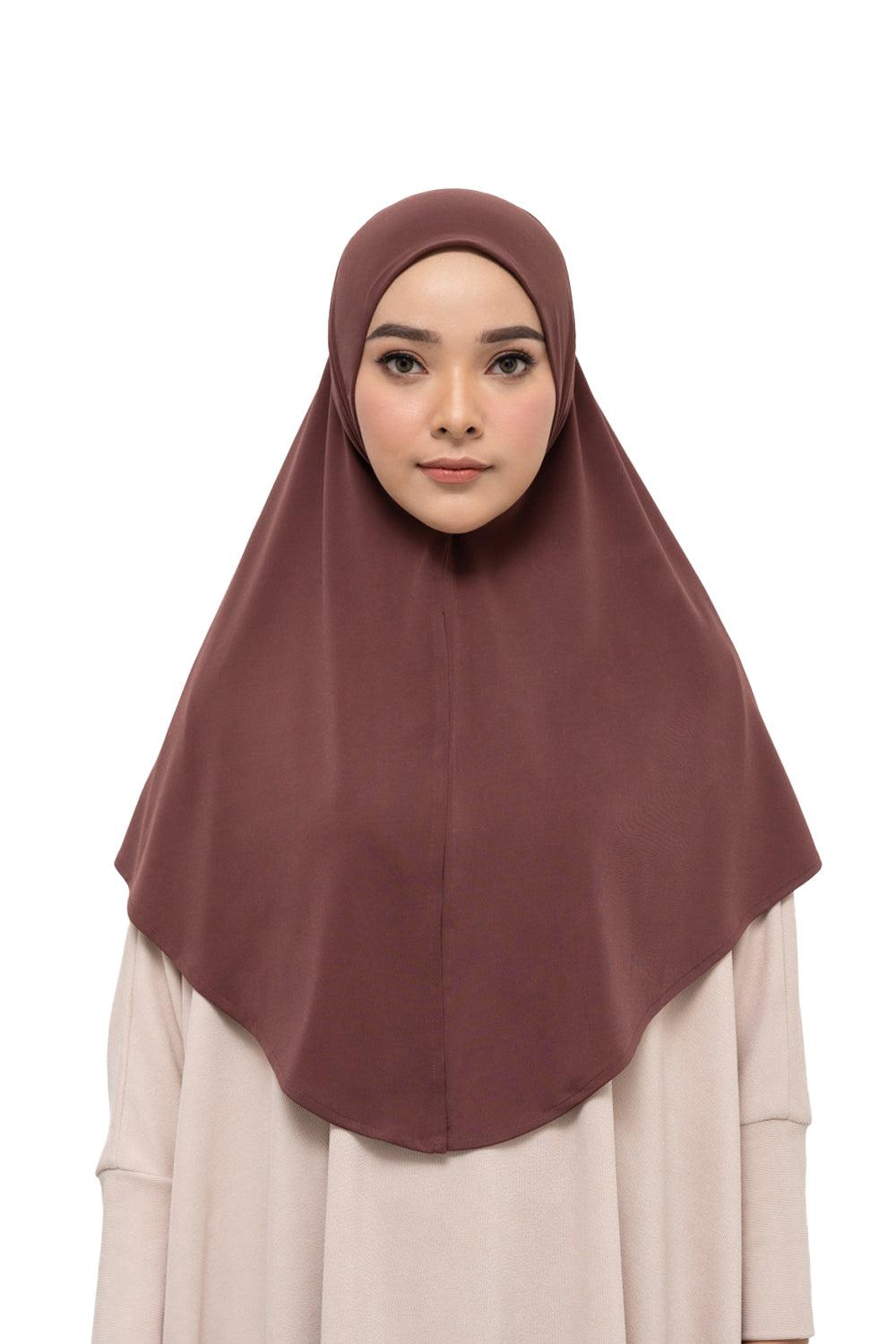Paloma Instant Hijab Plum