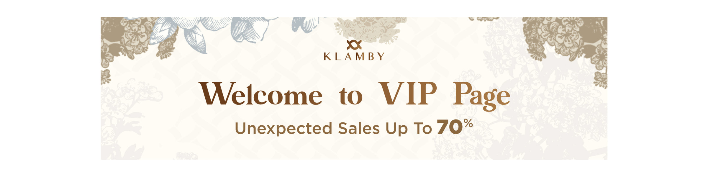 Unexpected Sale - VIP Page