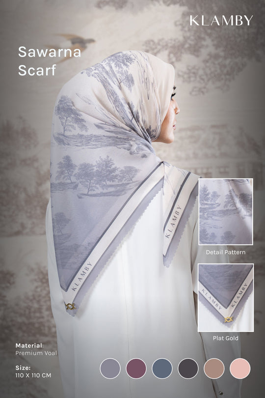 Sawarna Scarf Driftwood