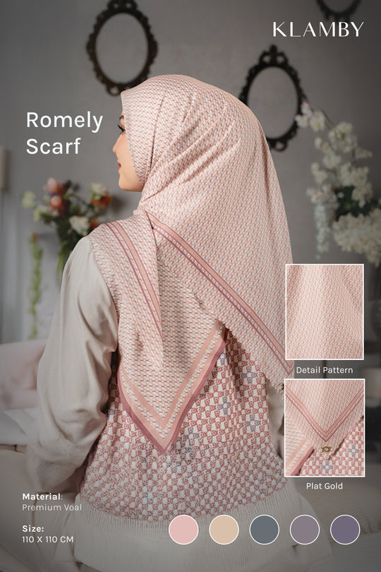 Romely Scarf Kuning Asoka