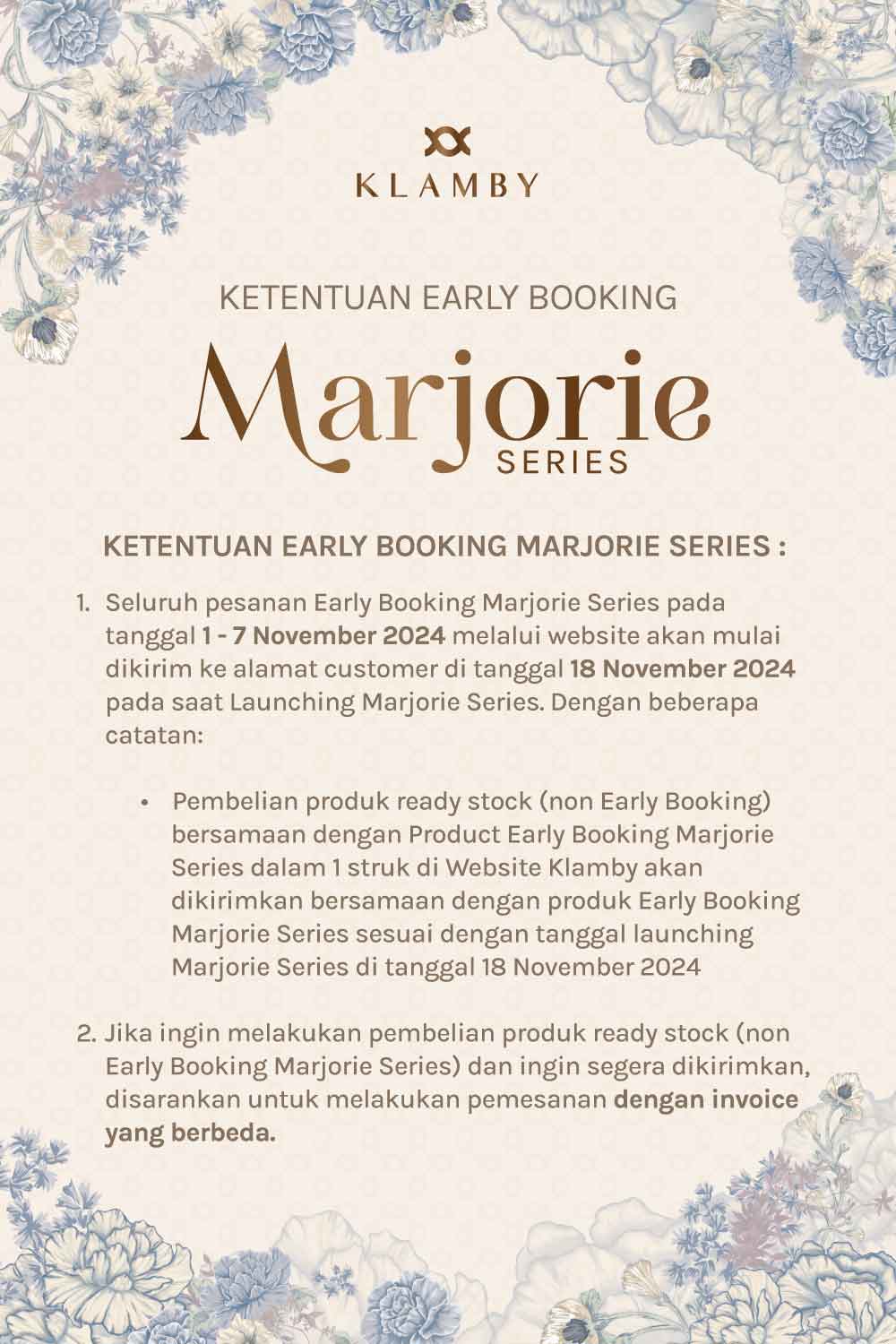 (Early Booking) Marjorie Shirt & Scarf Set Creamy Rose