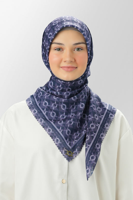 Medium Monogram Scarf 94 Mulberry