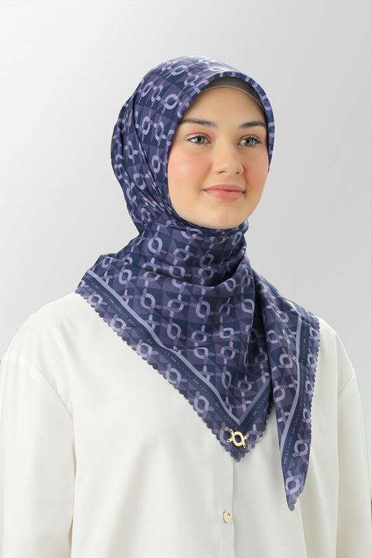 Medium Monogram Scarf 94 Mulberry