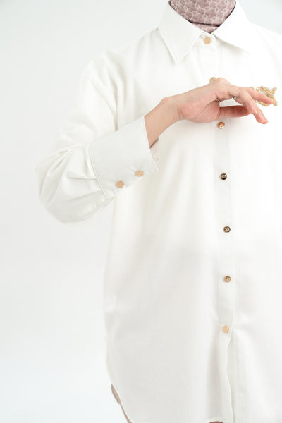 Shanaz Shirt Clear White