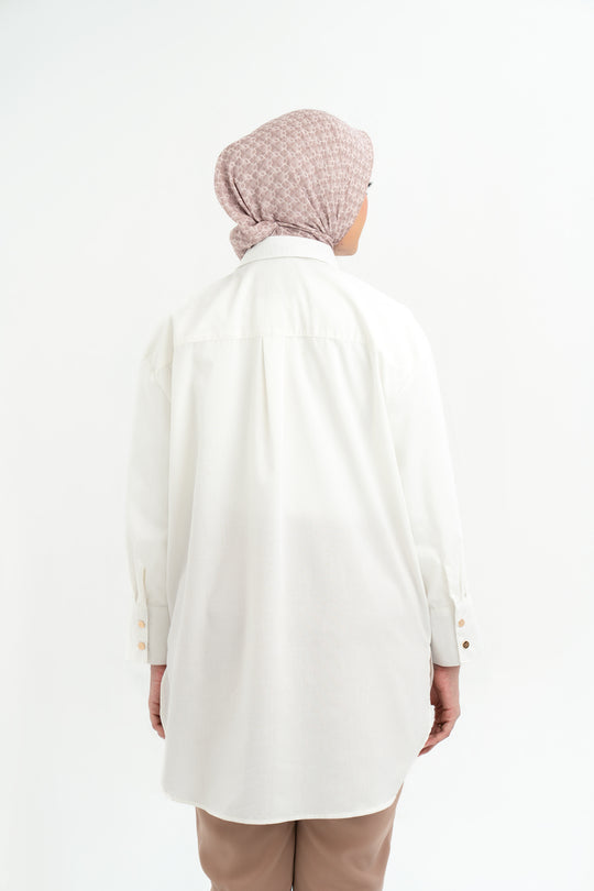 Shanaz Shirt Clear White