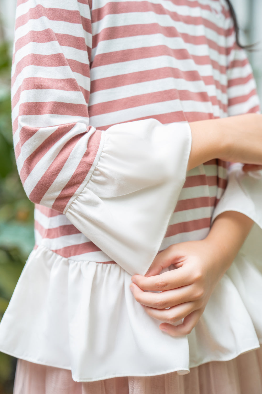 Viola Blouse Kids Coral Rose