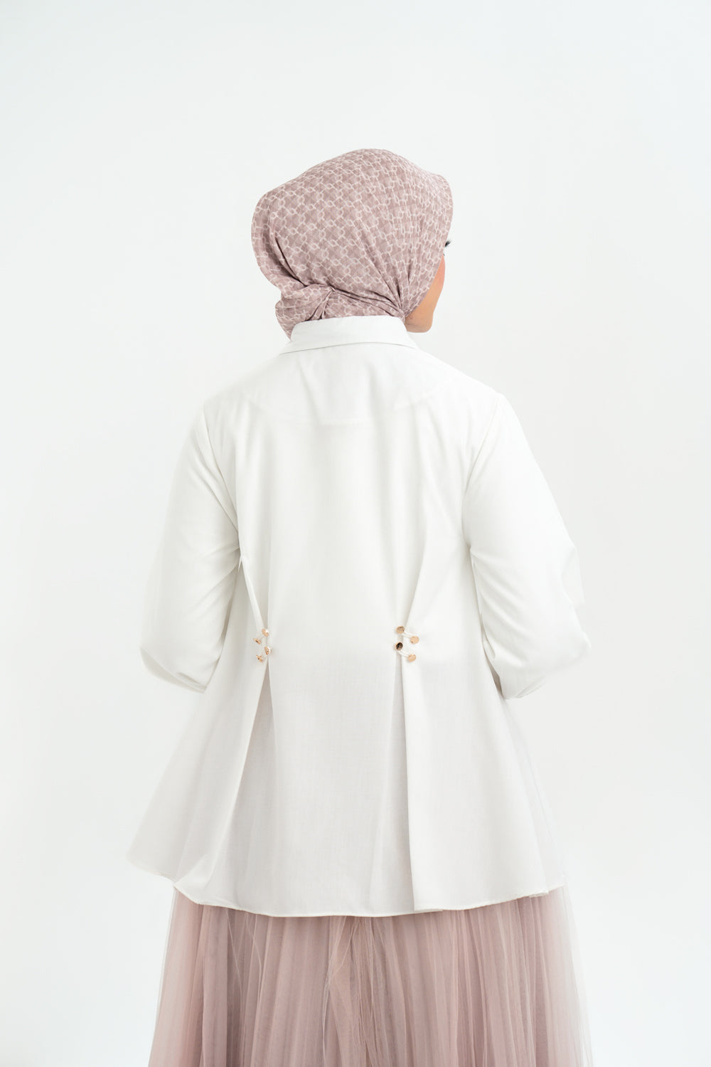 Camille Shirt White Dove