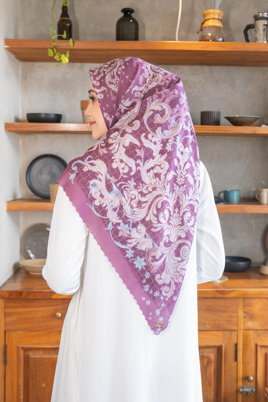 Danisha Scarf Syar'i Azalea Twist - Wearing Klamby