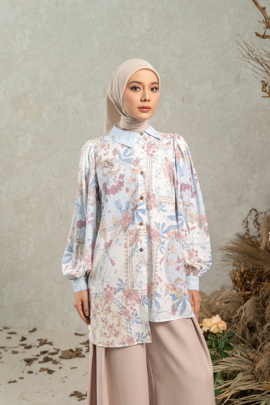 Jennia Shirt Crystal Breeze