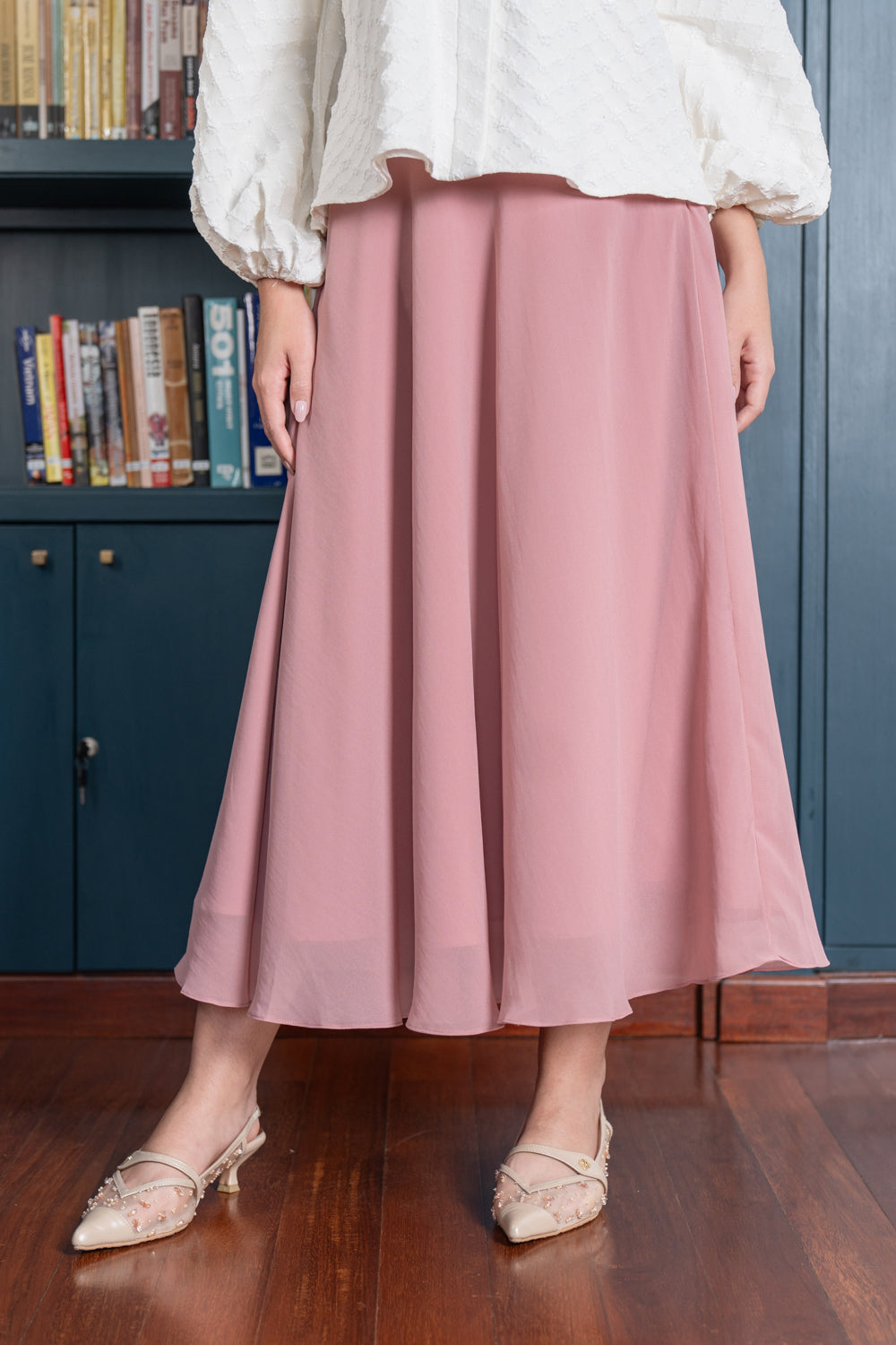 Maudy Skirt Dusty Pink