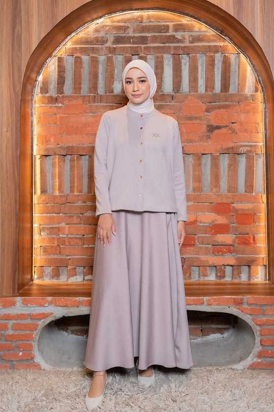 Villona Outer & Skirt Set Pumice Stone