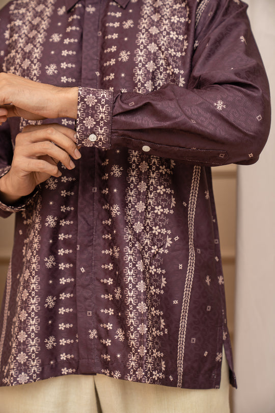 Magani Long Shirt Men Luster