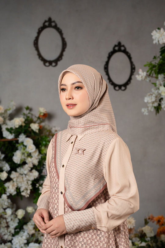 Romely Scarf Kuning Asoka