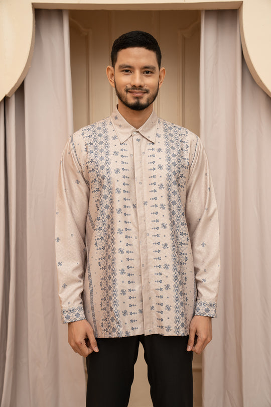 Magani Long Shirt Men (Minor) Mirage - Wearing Klamby