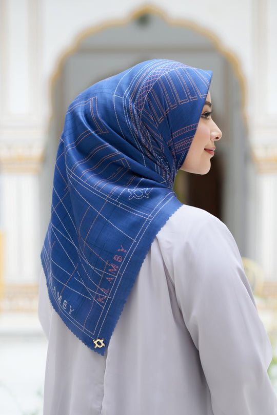 Maratha Scarf Spaceblue