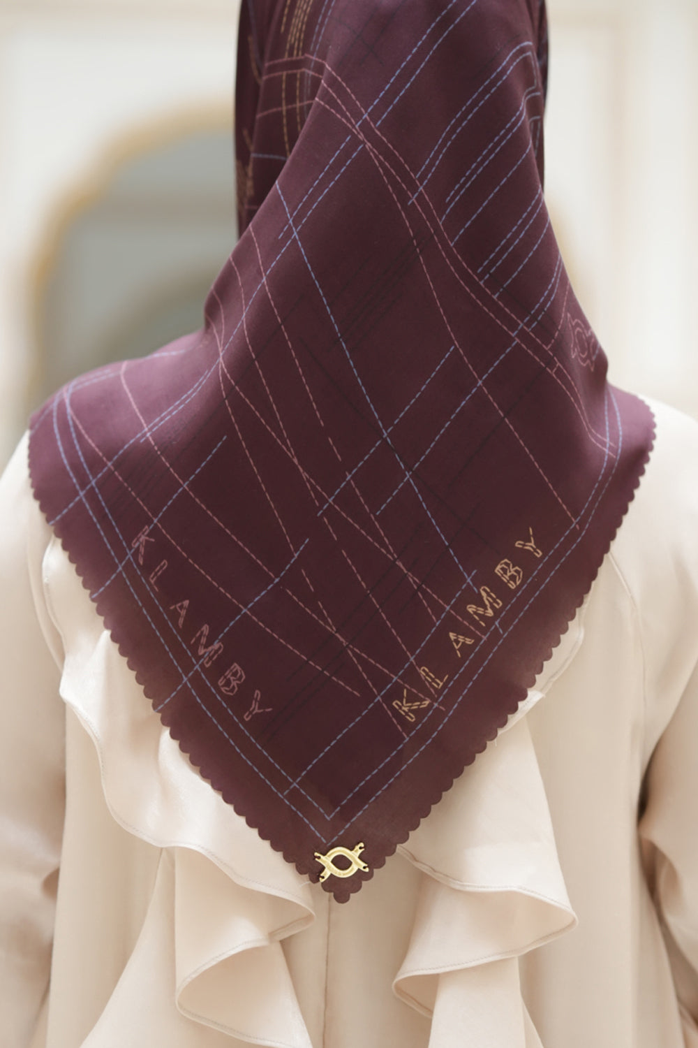 Maratha Scarf Mahogany