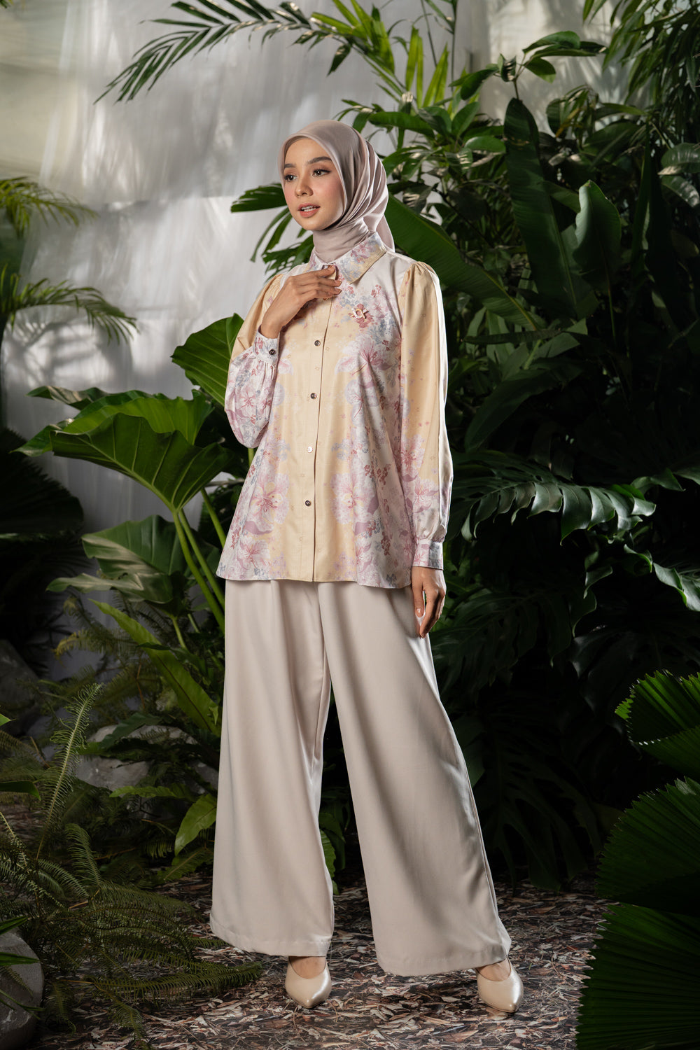 Sonnara Shirt Buttercup Plum