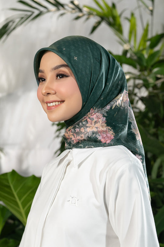 Seruni Scarf Hijau Zamrud