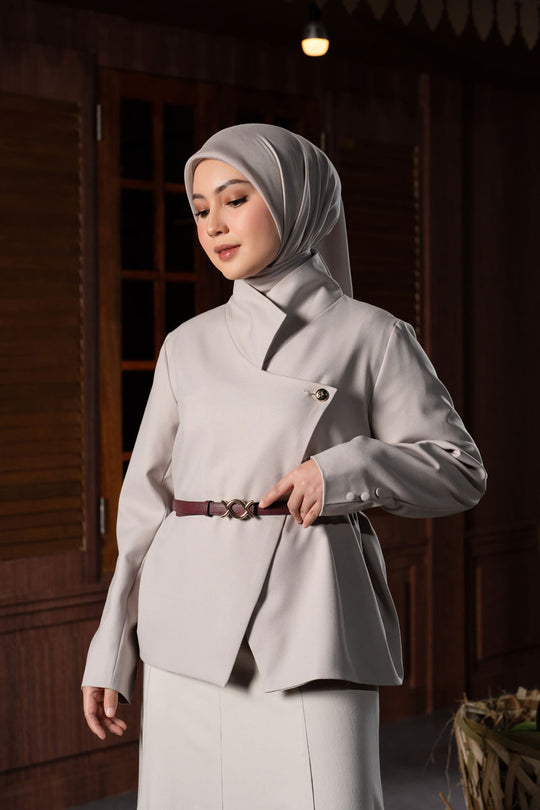 Monogram Mini Belt Black-Wine