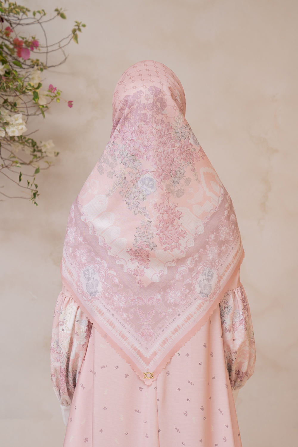 Biyya Scarf Syar'i 2.0 (Extended) Silky Peach