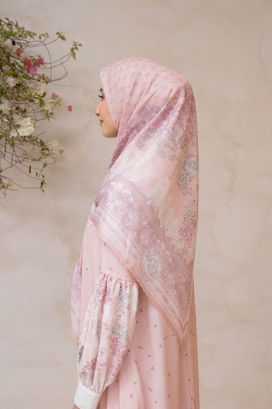 Biyya Scarf Syar'i 2.0 (Extended) Silky Peach