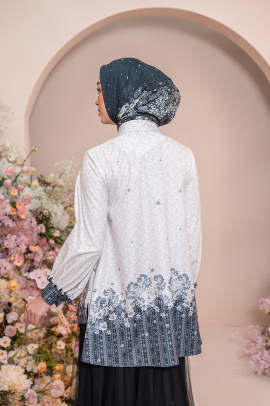 Rissa Shirt Milky Coal