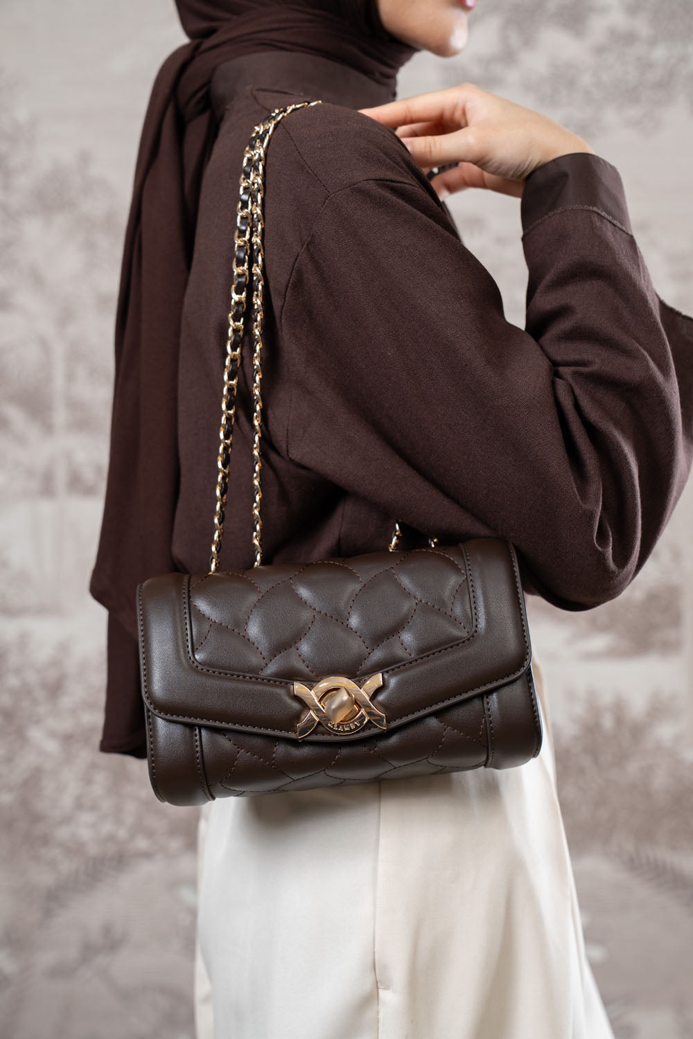 Mini Britain Bag (Minor) Velvet Cocoa