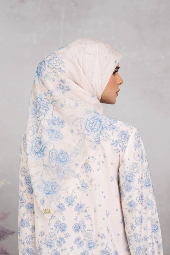 (Early Booking) Marjorie Scarf Sky Mist