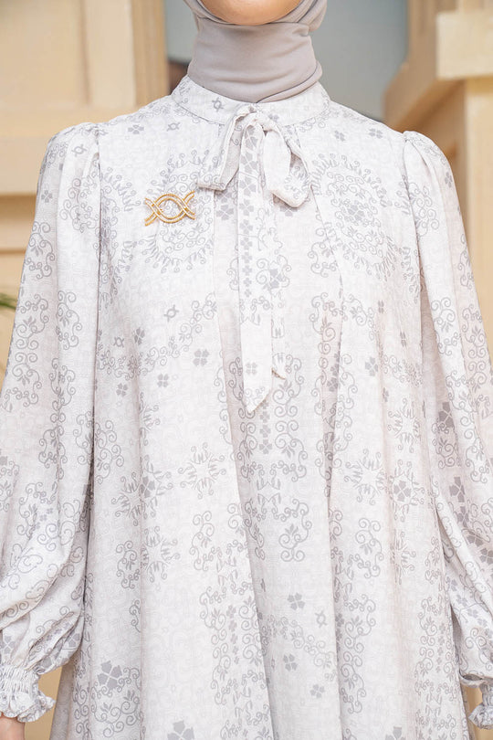 Malqaf Tunic Snowy Pearl