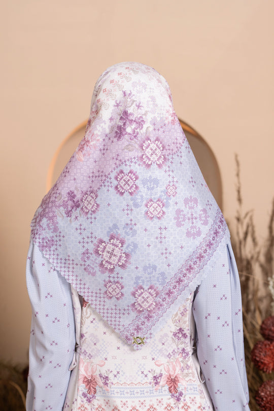 Pre Order - Kalola Scarf Lilac Hint