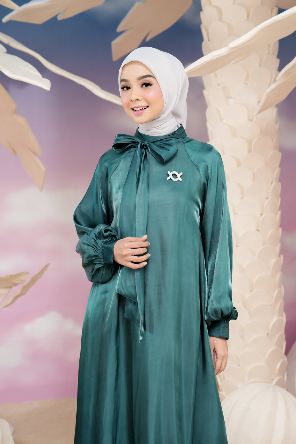 Kaluna Dress (Minor) Emerald