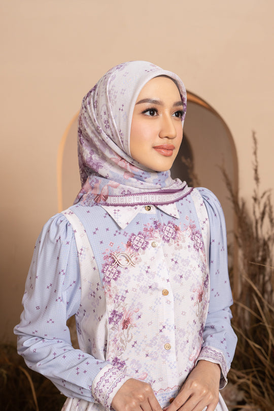 Pre Order - Kalola Scarf Lilac Hint