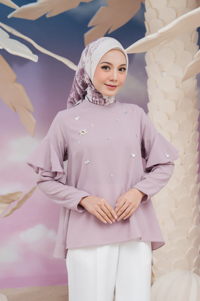 Bibiy. LUCIA COLLAR BLOUSE Bibiy. LUCIA COLLAR BLOUSE TOPS｜Bibiy.