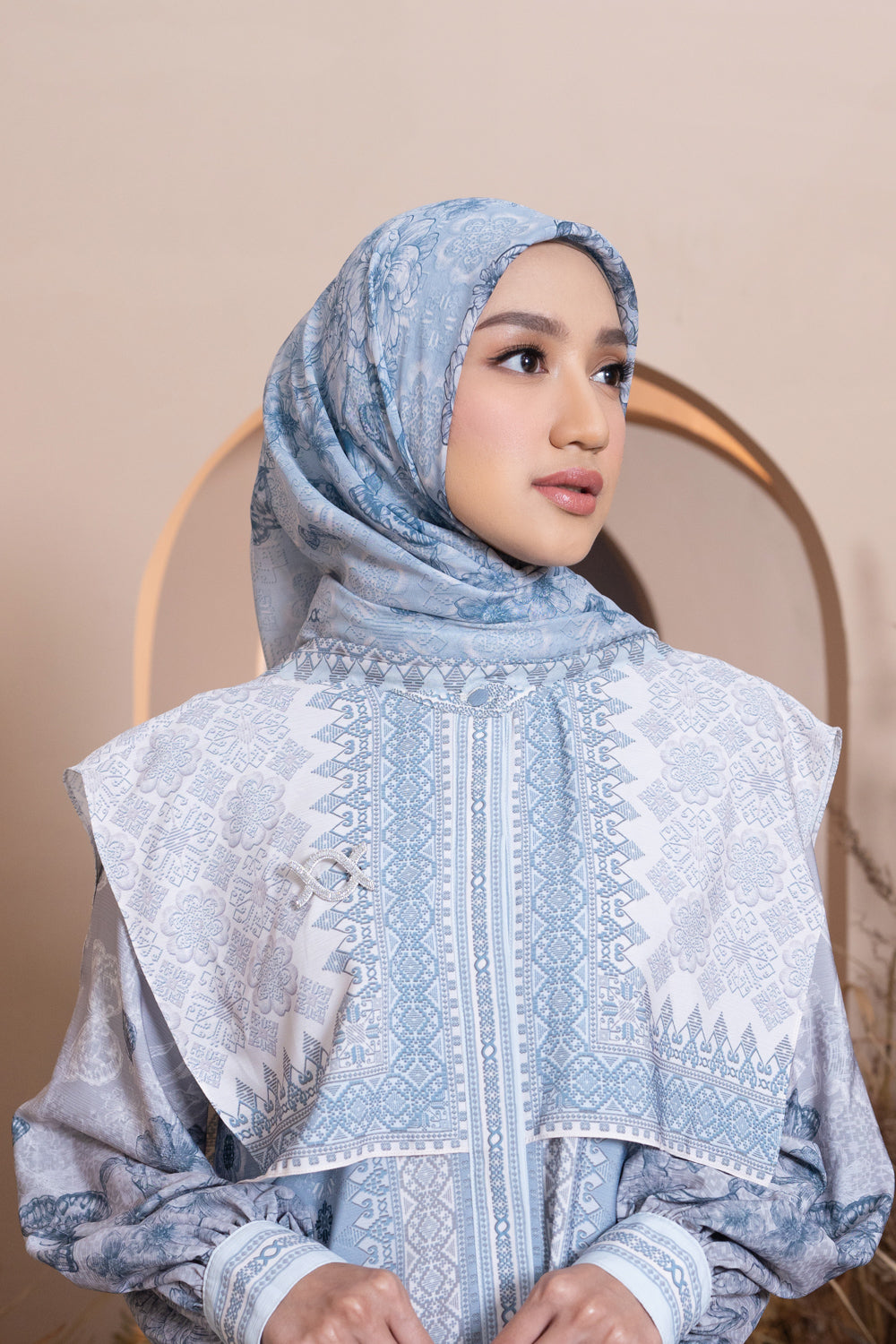 Pre Order - Medinela Scarf Chrystal Reef