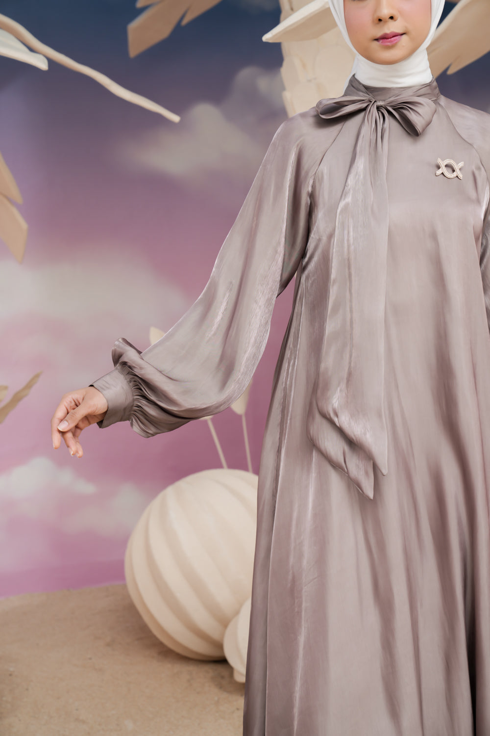 Kaluna Dress (Minor) Dovecoat