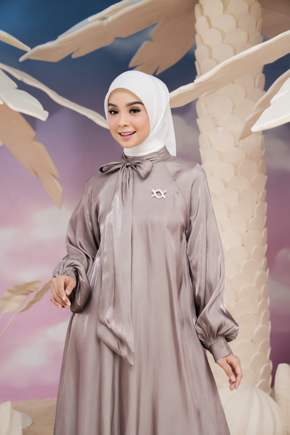 Kaluna Dress (Minor) Dovecoat