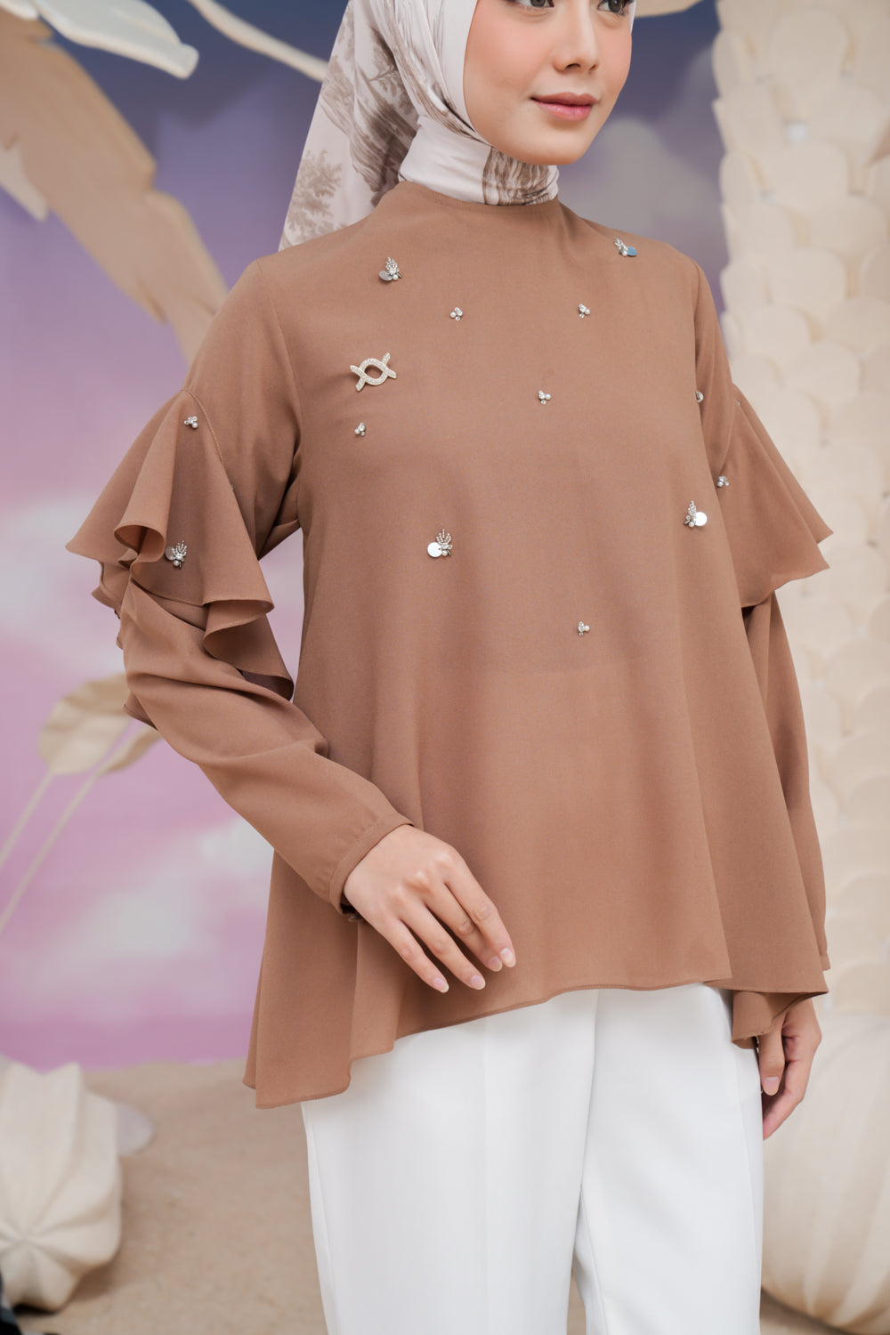 Lucia Blouse Gingerbread