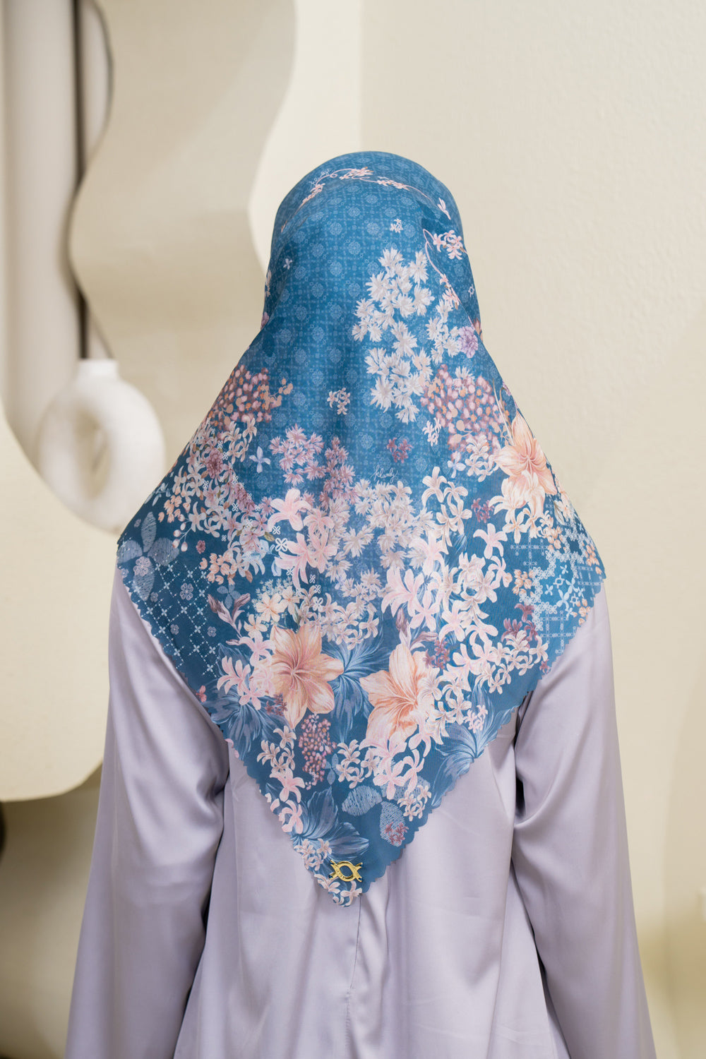 Muraya Scarf Blue Teal