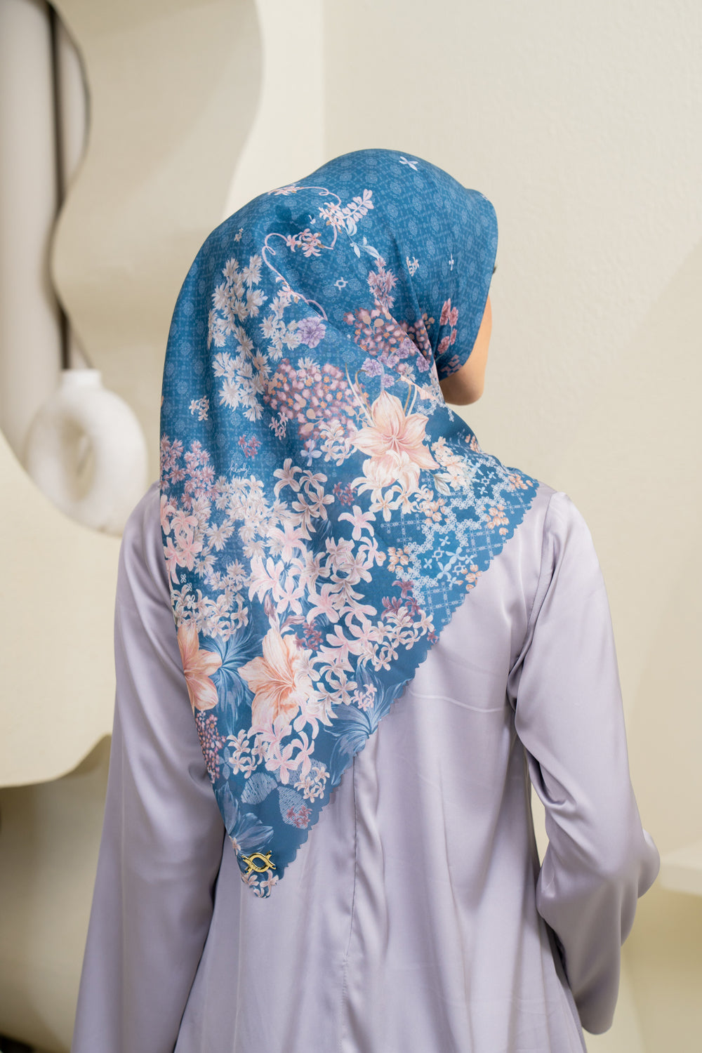 Muraya Scarf Blue Teal