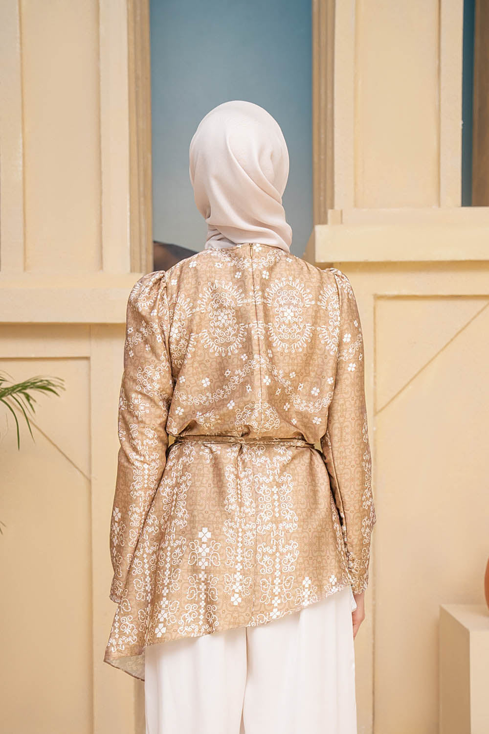 Malqaf Blouse Golden Delight