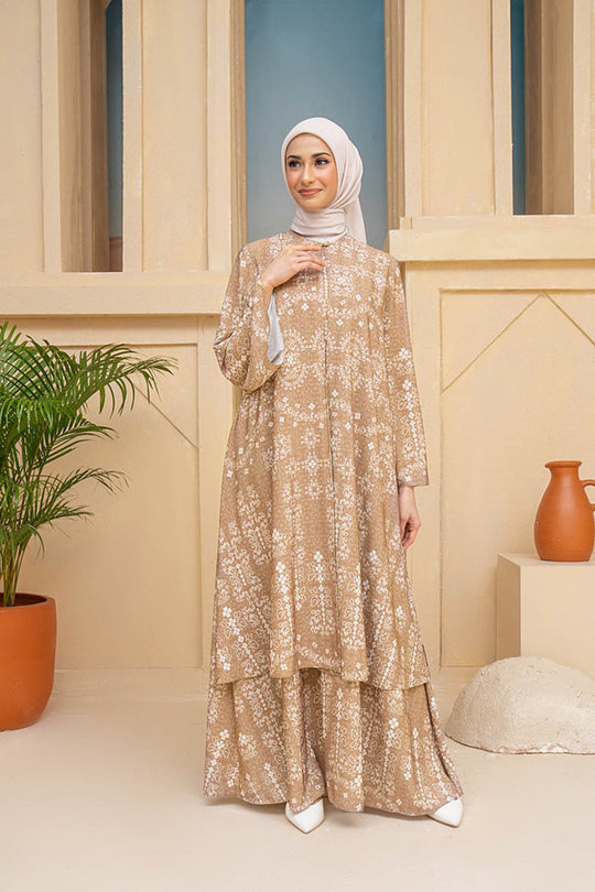Malqaf Dress Golden Delight