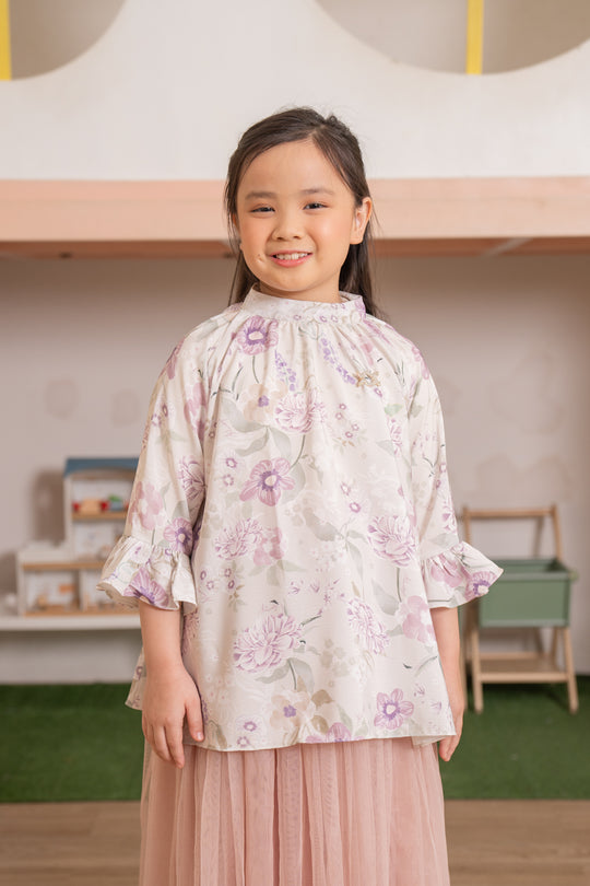 Zinnia Blouse Kids Pistachio