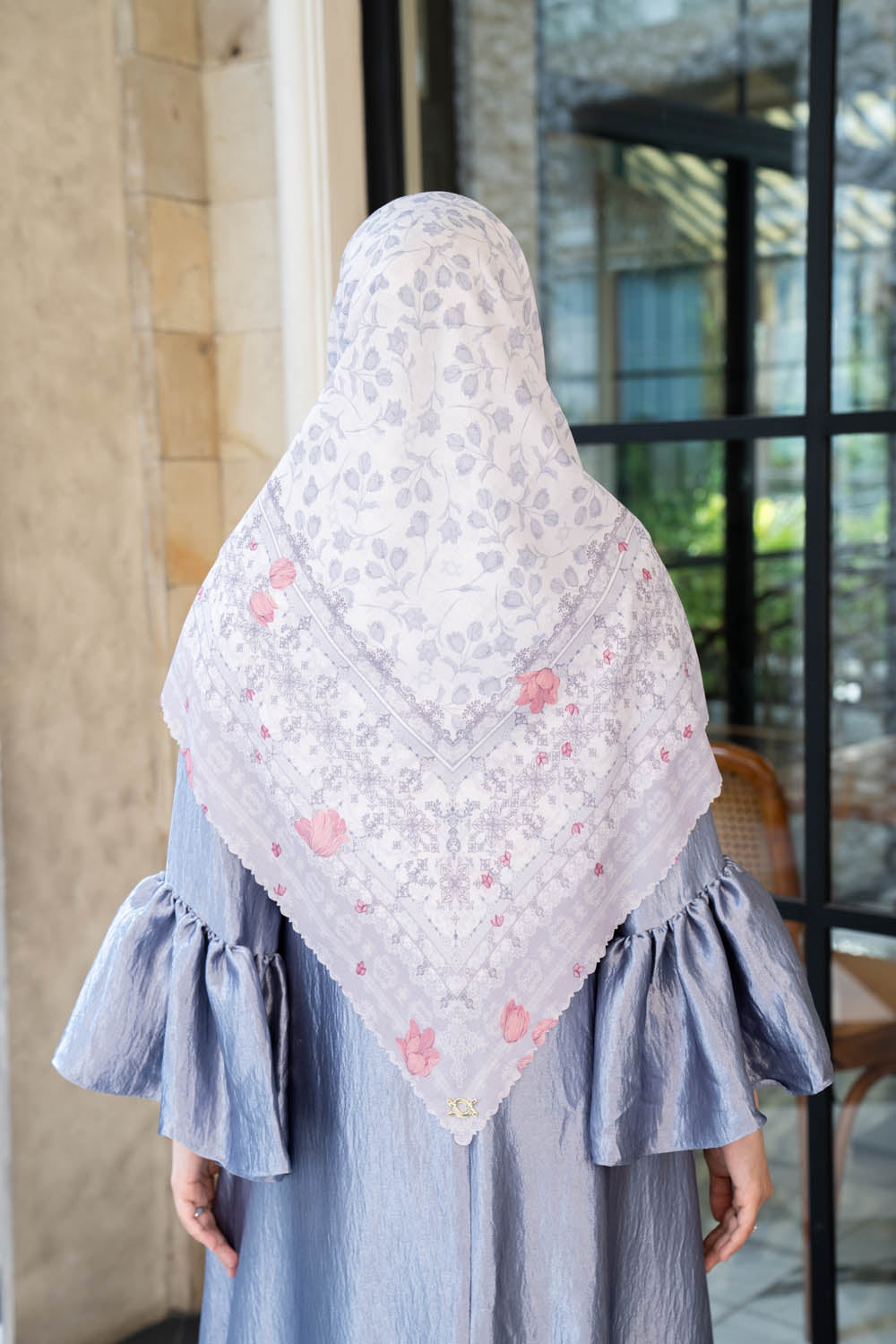 Sophia Scarf Syar'i Ashen Pearl