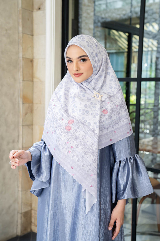 Sophia Scarf Syar'i Mutiara Ashen