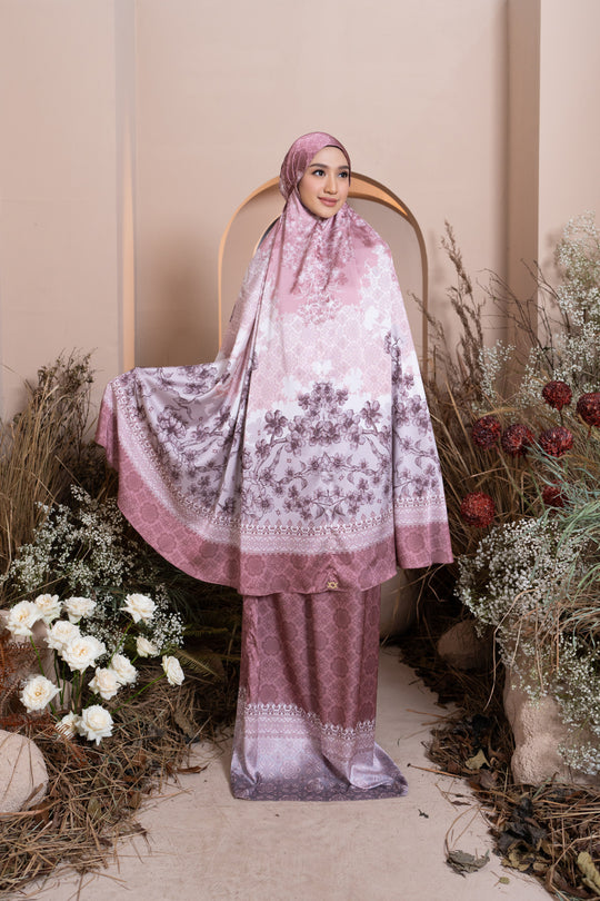 Pre Order - Medinela Prayer Set Pink Scallop