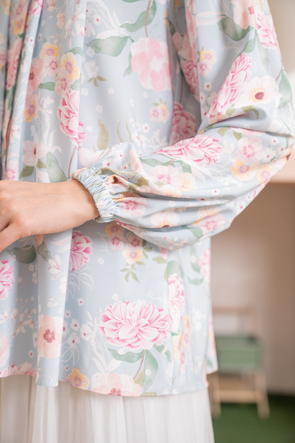 Zinnia Blouse Summer Blue