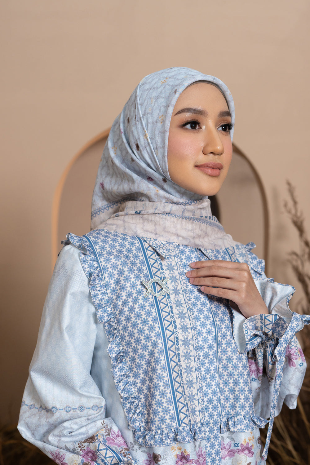 Pre Order - Mariri Scarf Serene Azure