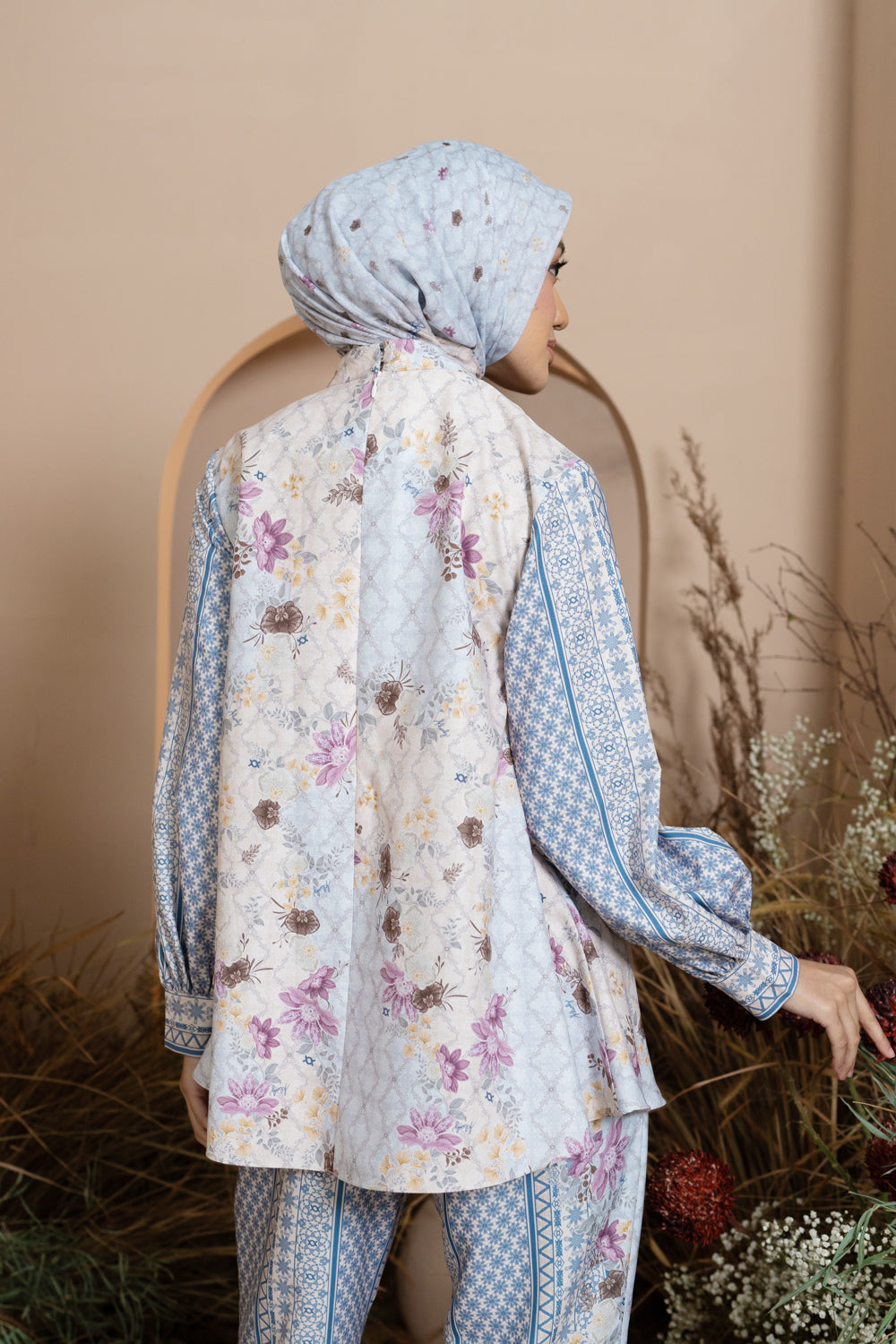 Mariri Blouse (Minor) Serene Azure