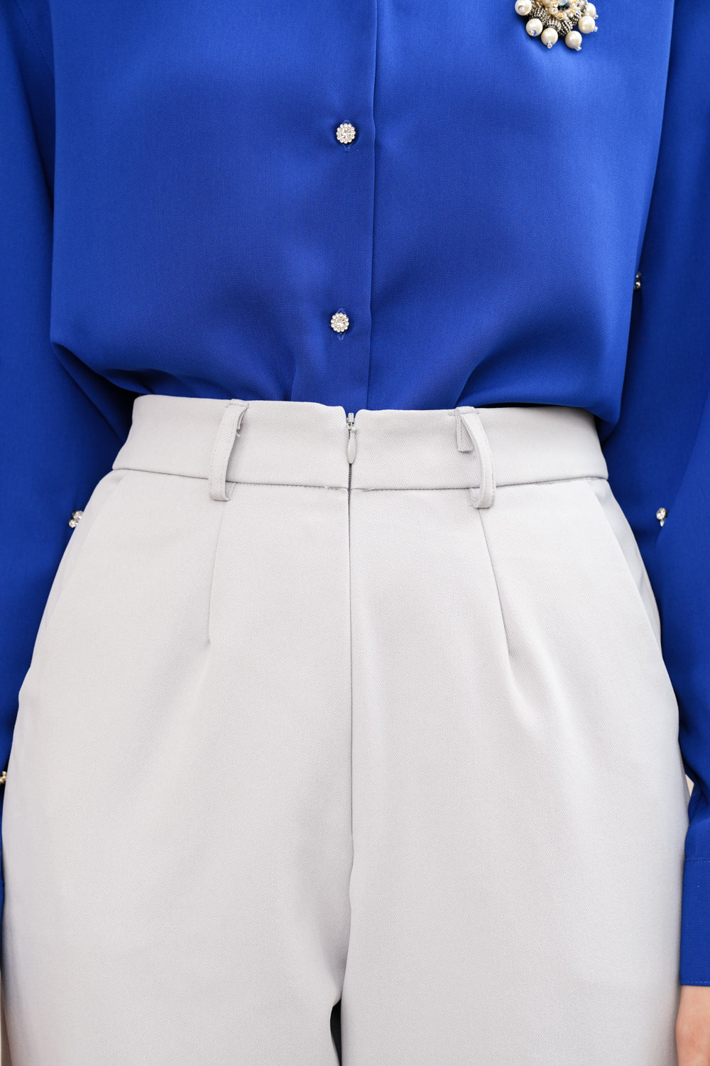 Ivy Ankle Pants (Minor) Beau Blue