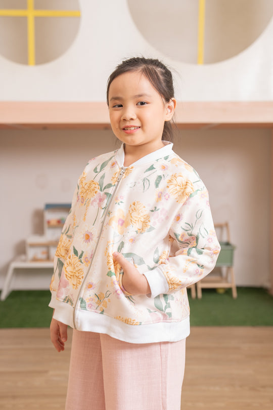 Zinnia Jacket Kids Ivory